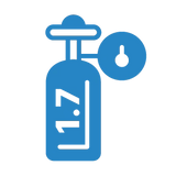 Adjustable 1–7 L/min Oxygen Flow
